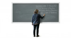 Il y a une enseignante