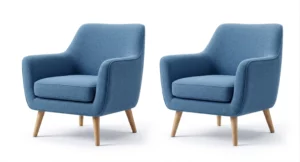 Il y a deux chaises.