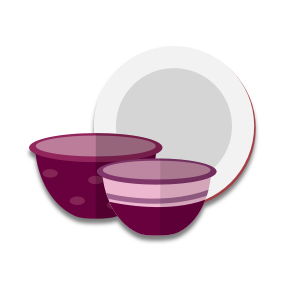 Assiette, récipient, bol