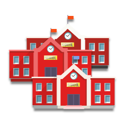 Les écoles sont rouges