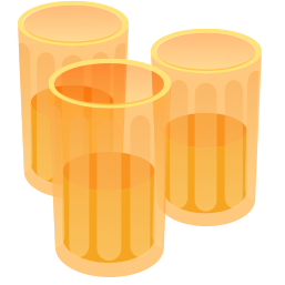 Les bols sont orange