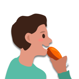 Le fils de Paul aime manger de la viande
