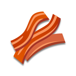 Ma grand-mère fait cuire du bacon