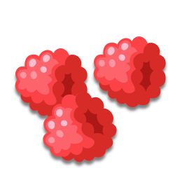Je ramasse des framboises